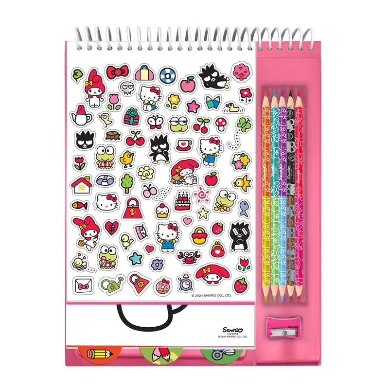 Hello Kitty pencil colouring set product photo