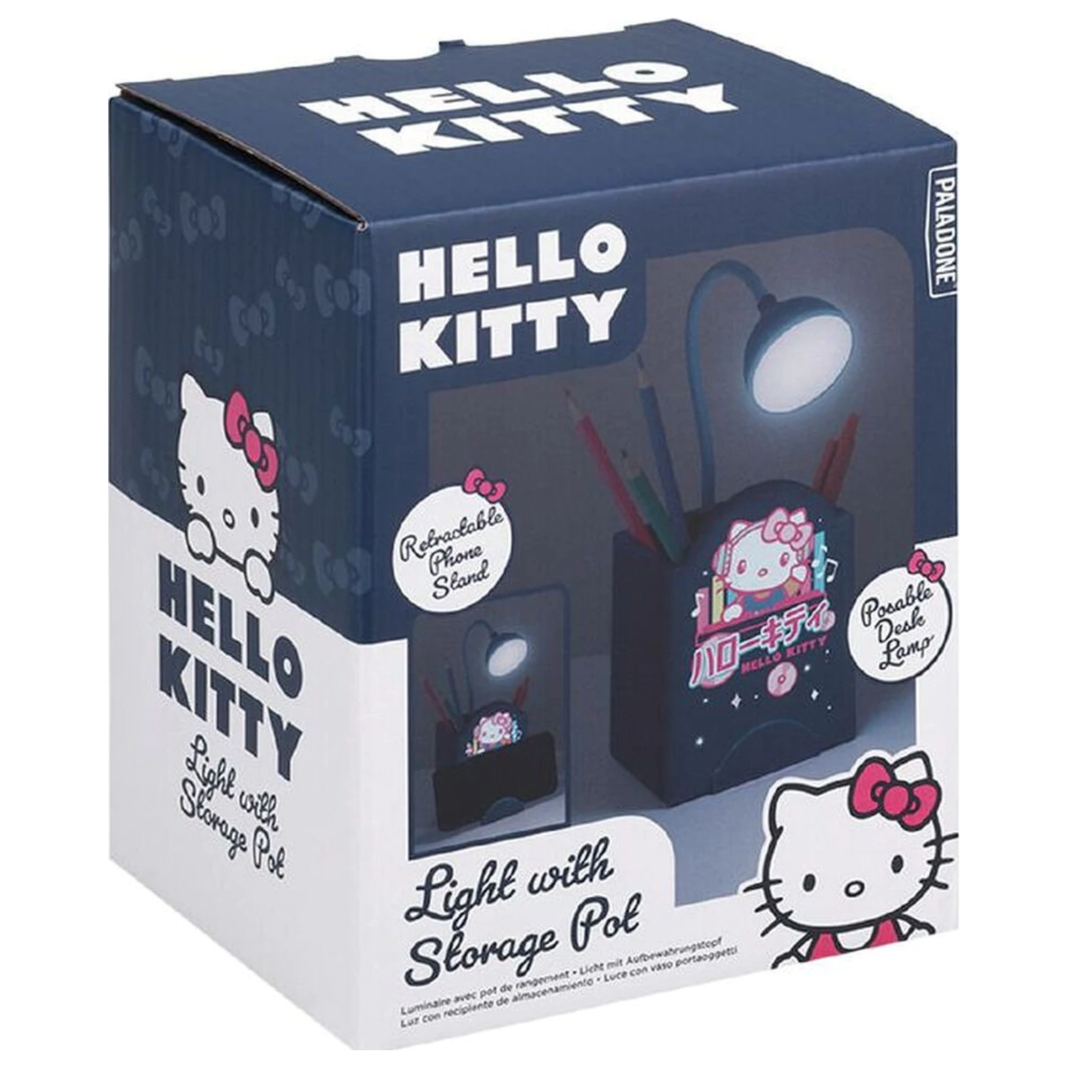 Hello Kitty storage pot & light product photo