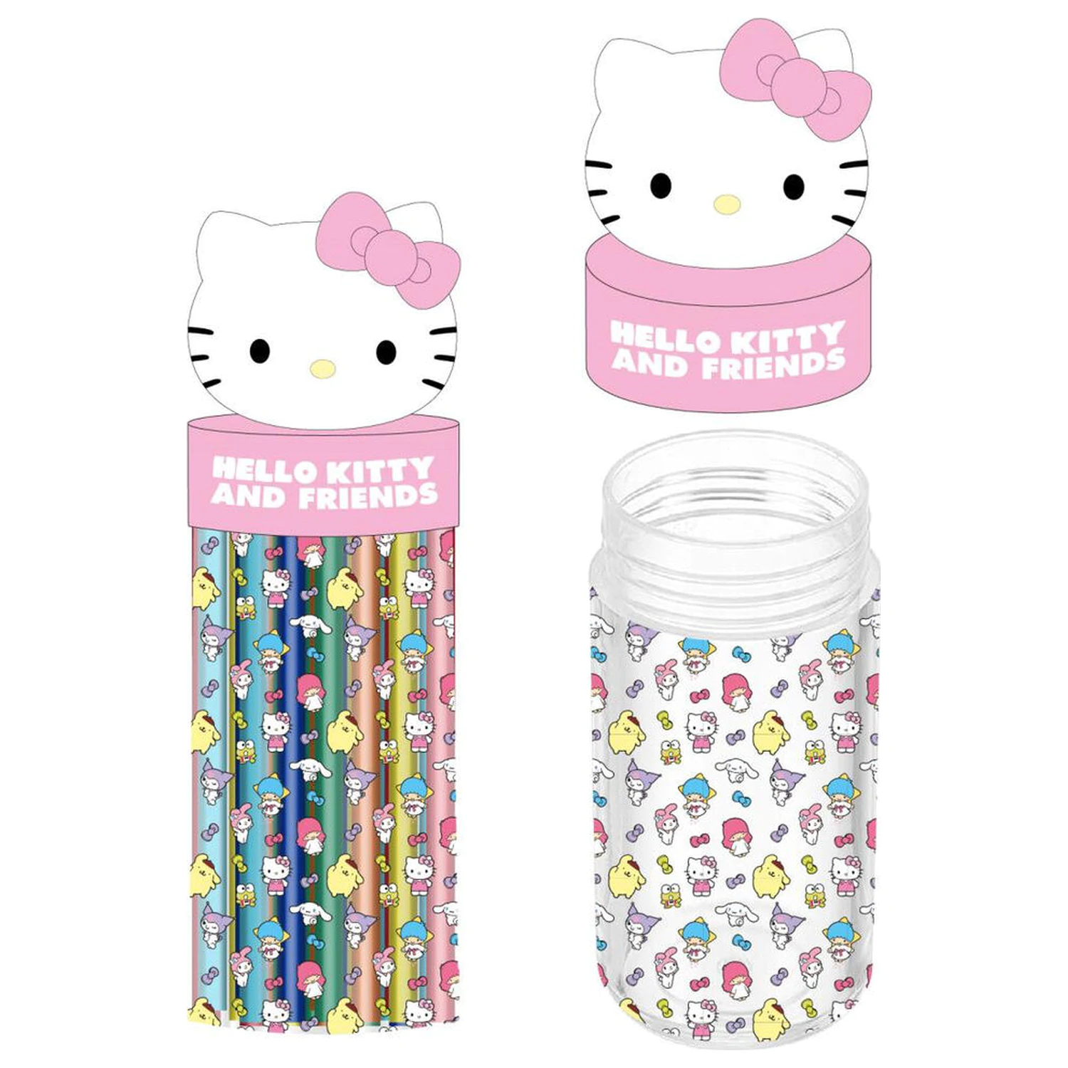 Hello Kitty pot pencil case product photo