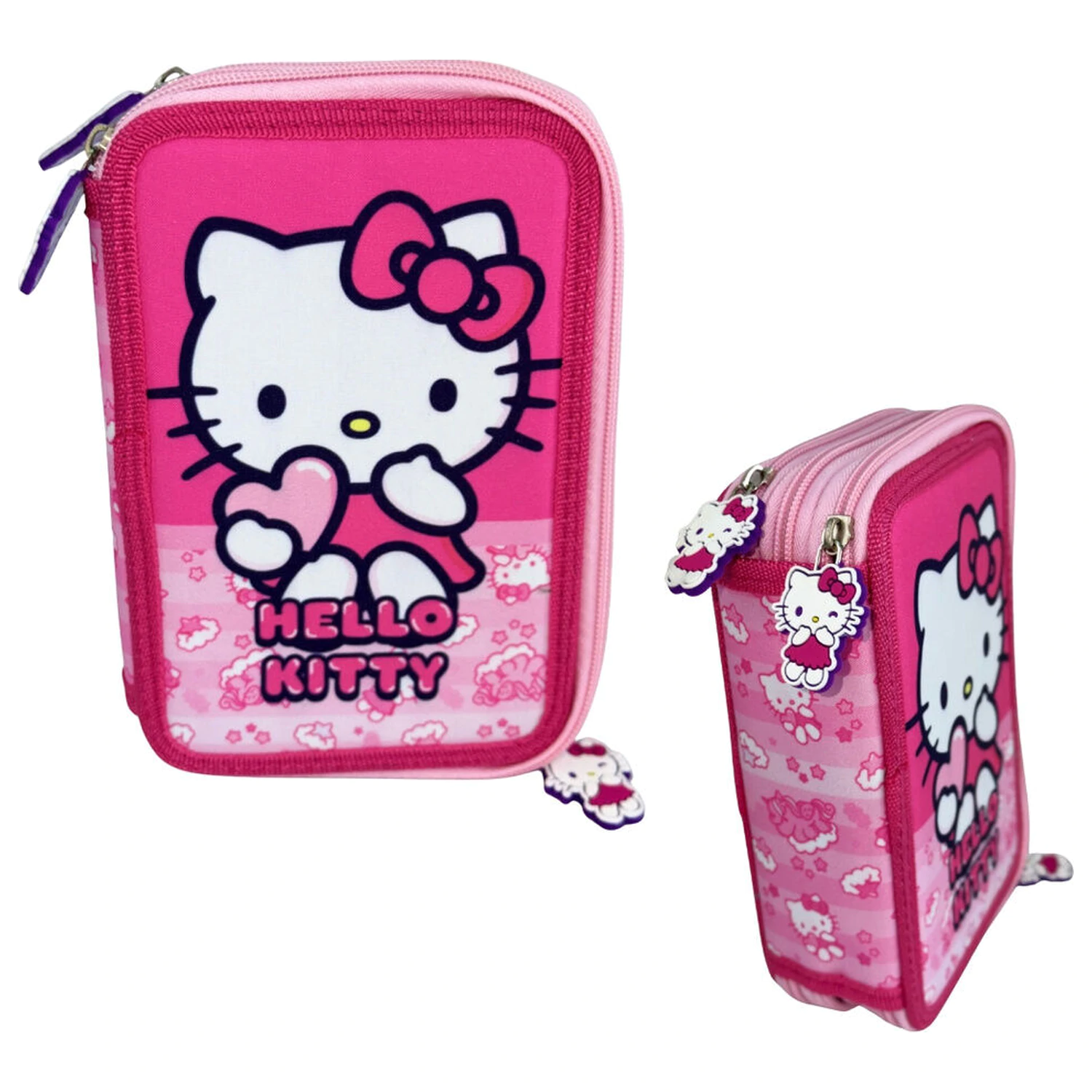 Hello Kitty triple pencil case product photo