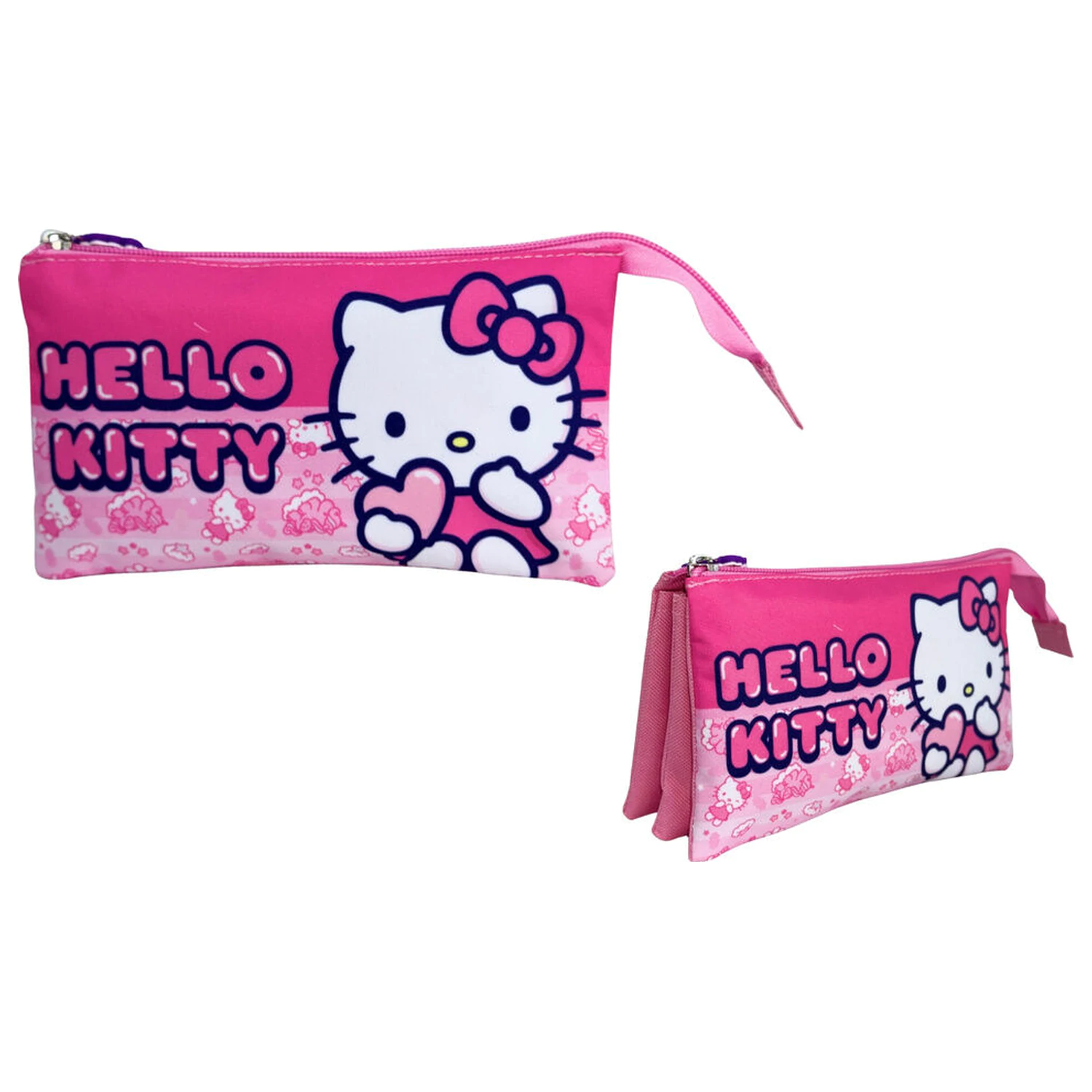 Hello Kitty triple pencil case product photo