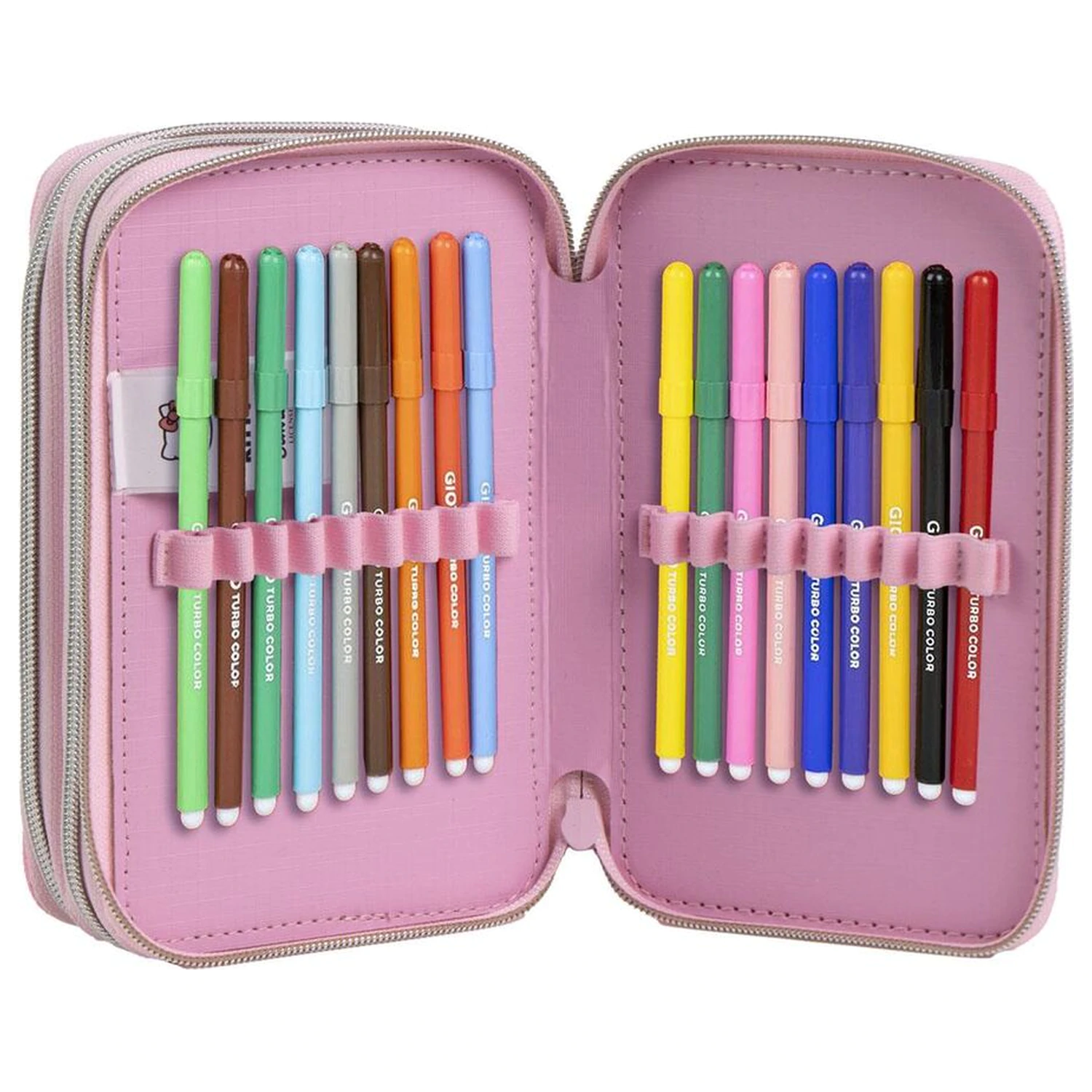 Hello Kitty triple pencil case product photo