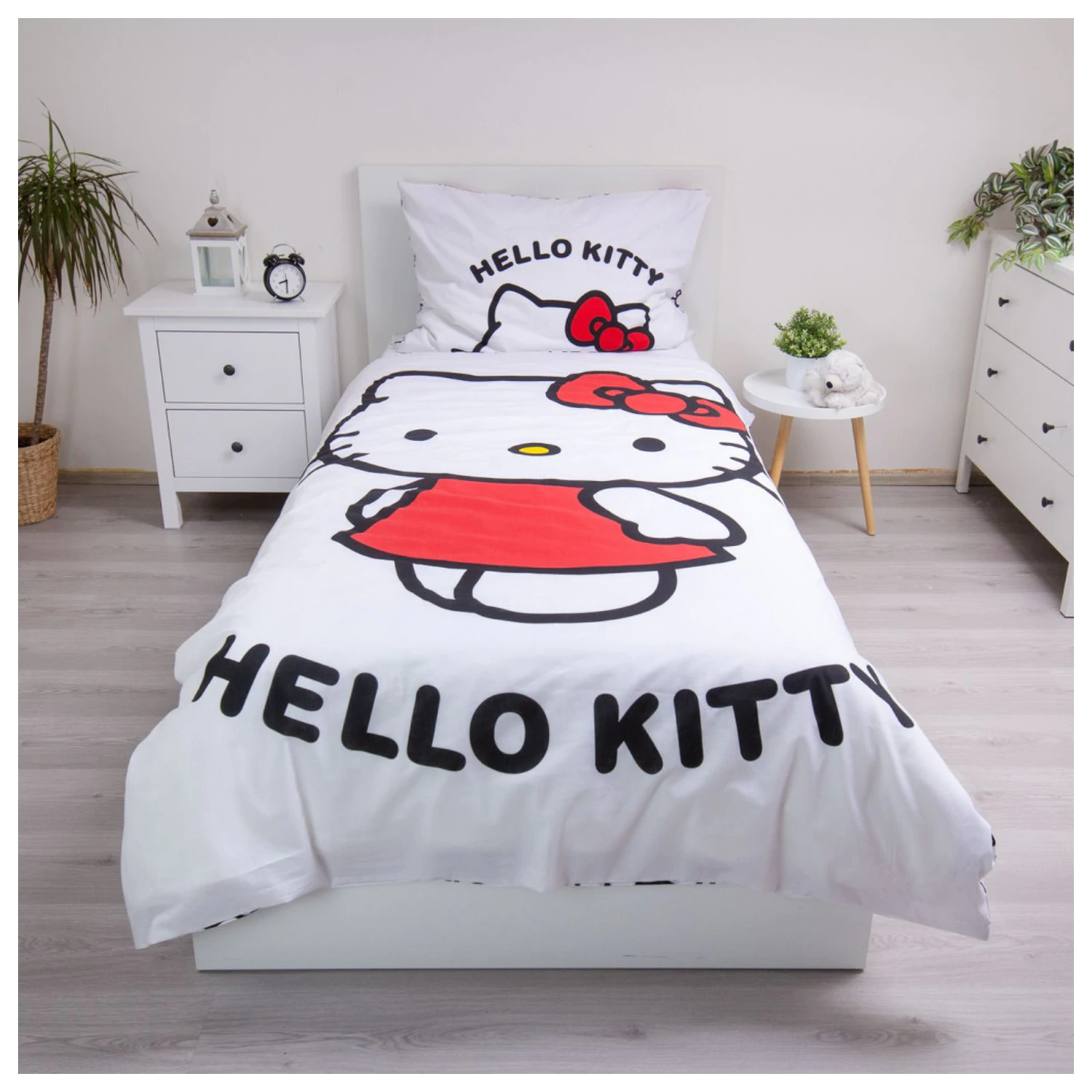 Hello Kitty White Duvet Cover product photo