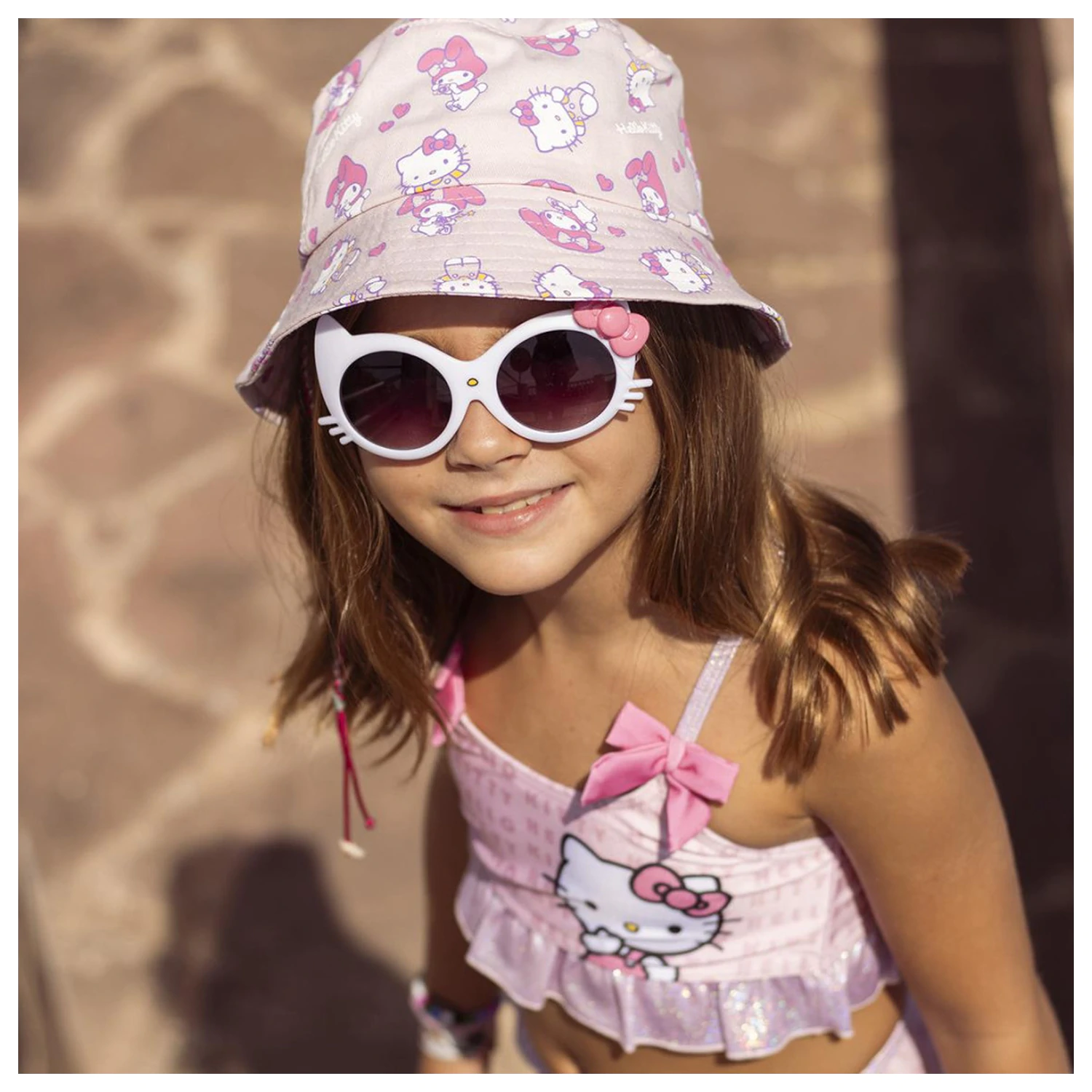 Hello Kitty White Sunglasses product photo