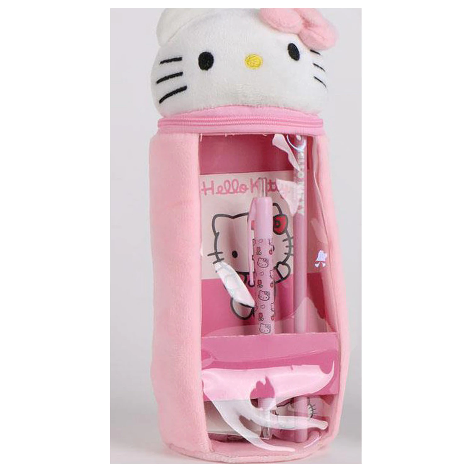 Hello Kitty White plush pencil case product photo