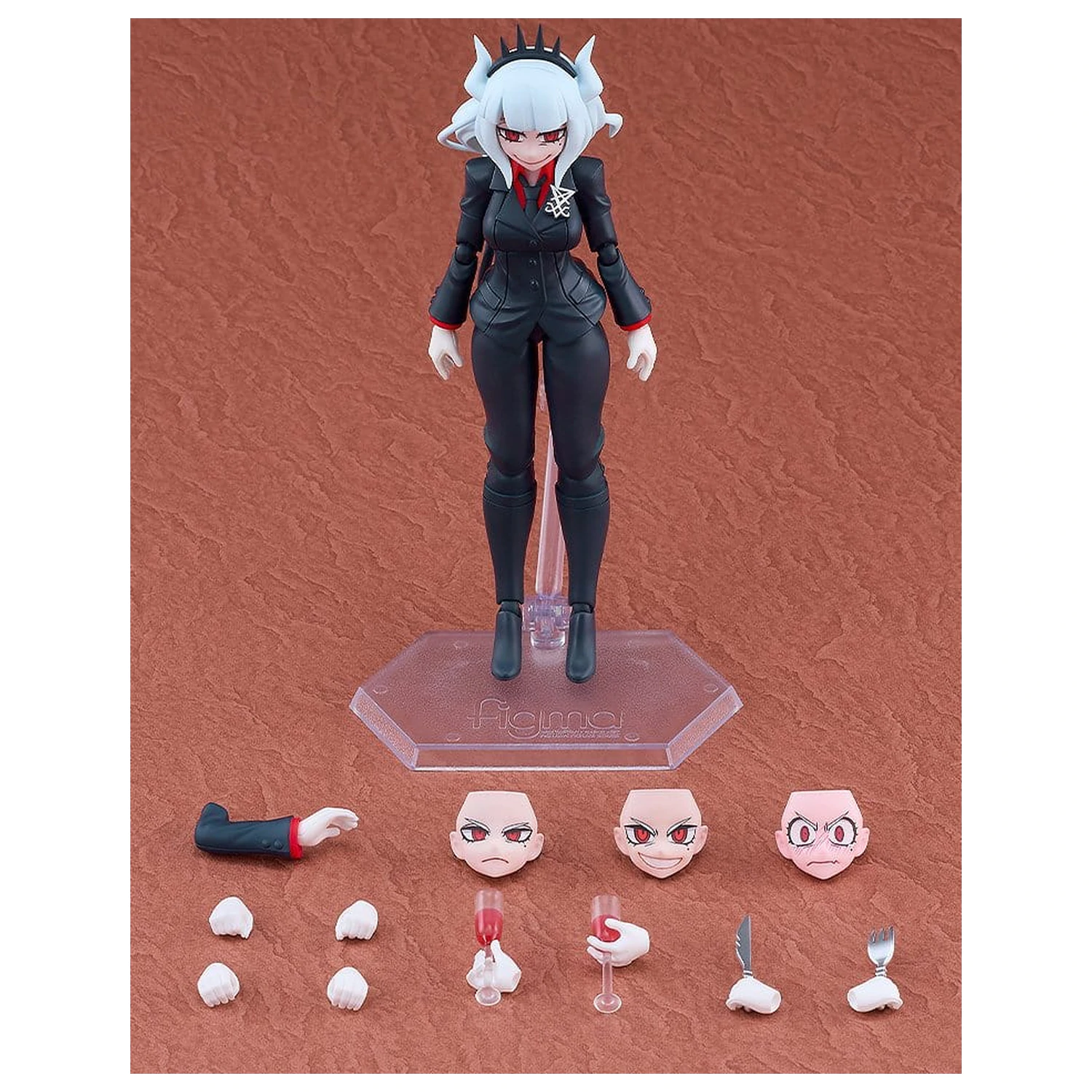 Helltaker Figma Action Figure Lucifer 15 cm product photo