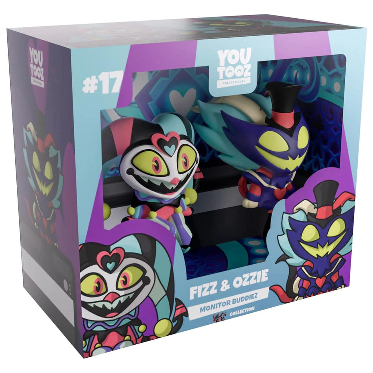 Helluva Boss Vinyl Figures Fizz & Ozzie Monitor Buddiez              product photo