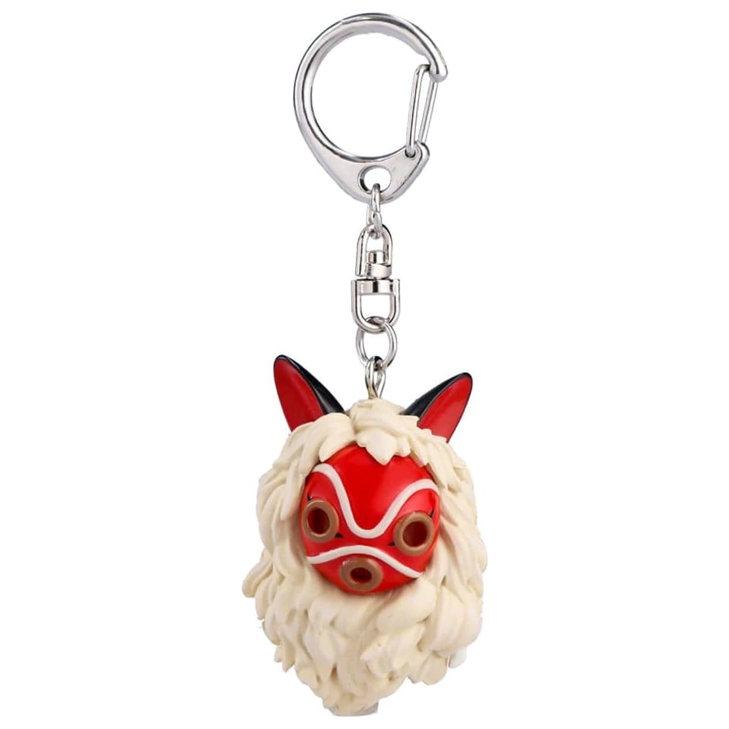 Princess Mononoke 3D Keychain San’s Mask and Kodama product photo