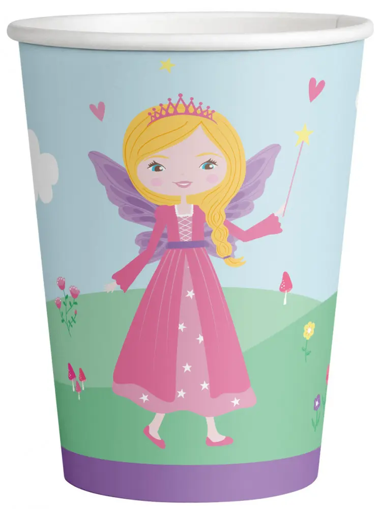 Princesses Paper Cups, 8 count, 250 ml product photo