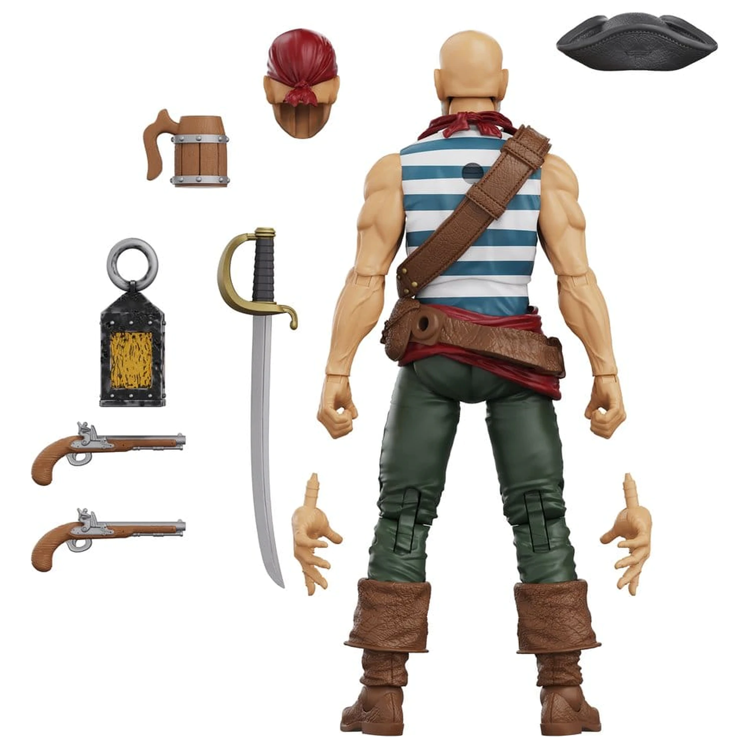 Hero H.A.C.K.S. Core Action Figure 1/18 Heroes and Villains Wave 1 Daniel Wright: Pirate Quartermaster product photo