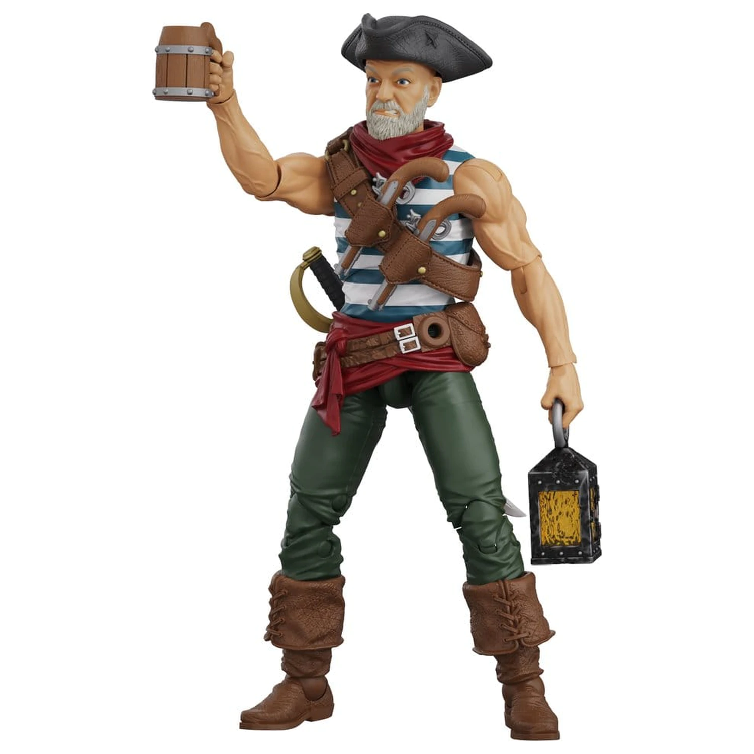 Hero H.A.C.K.S. Core Action Figure 1/18 Heroes and Villains Wave 1 Daniel Wright: Pirate Quartermaster product photo