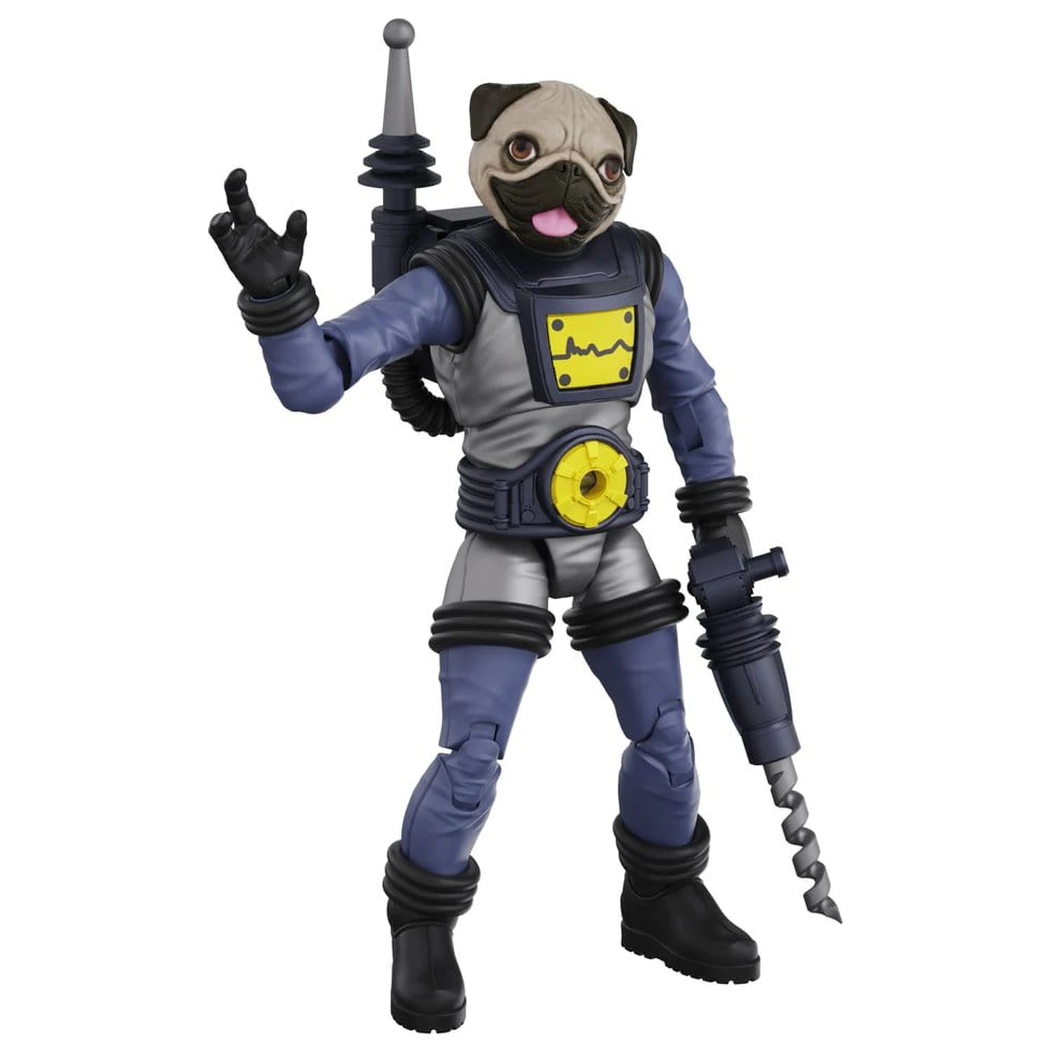 Hero H.A.C.K.S. Core Action Figure 1/18 Heroes and Villains Wave 1 Zarko Resources Inc.: Galactic Prospectors product photo