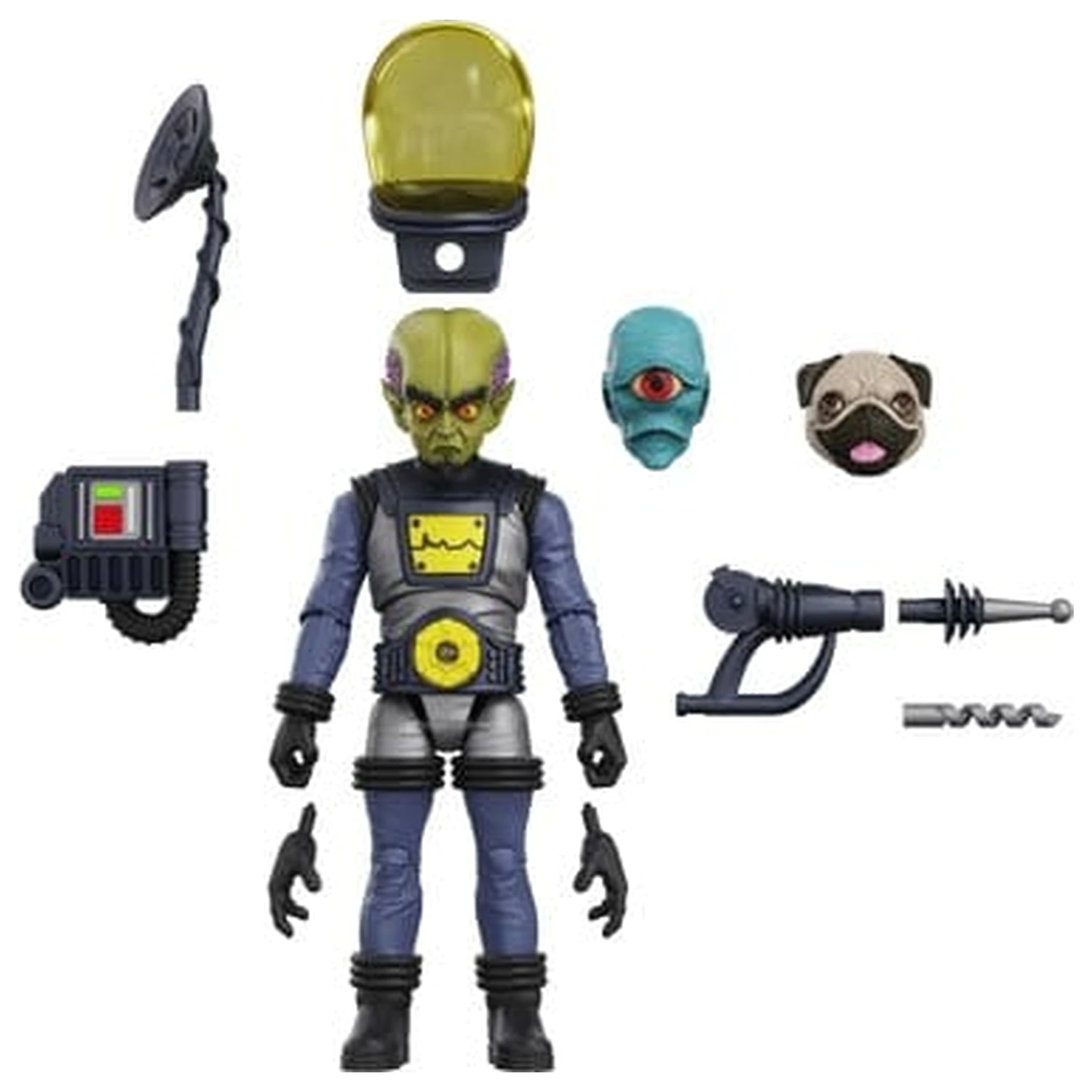 Hero H.A.C.K.S. Core Action Figure 1/18 Heroes and Villains Wave 1 Zarko Resources Inc.: Galactic Prospectors product photo