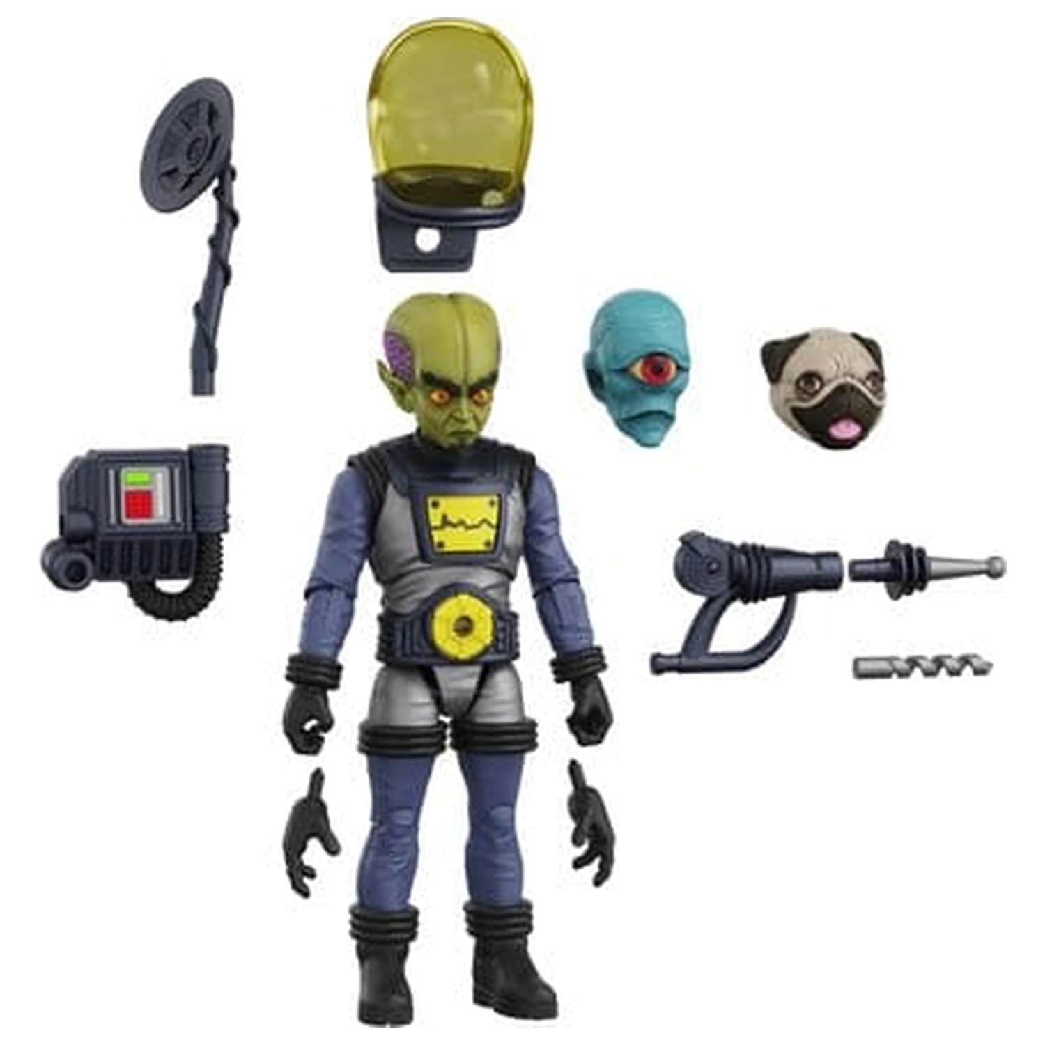 Hero H.A.C.K.S. Core Action Figure 1/18 Heroes and Villains Wave 1 Zarko Resources Inc.: Galactic Prospectors product photo
