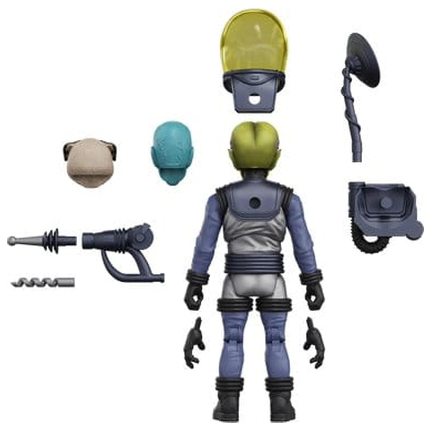 Hero H.A.C.K.S. Core Action Figure 1/18 Heroes and Villains Wave 1 Zarko Resources Inc.: Galactic Prospectors product photo