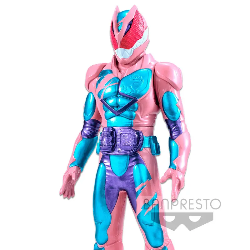 Kamen Rider Revice Soft Vinyl Style Hero's Statue Kamen Rider Revi Rex Genome 26 cm product photo