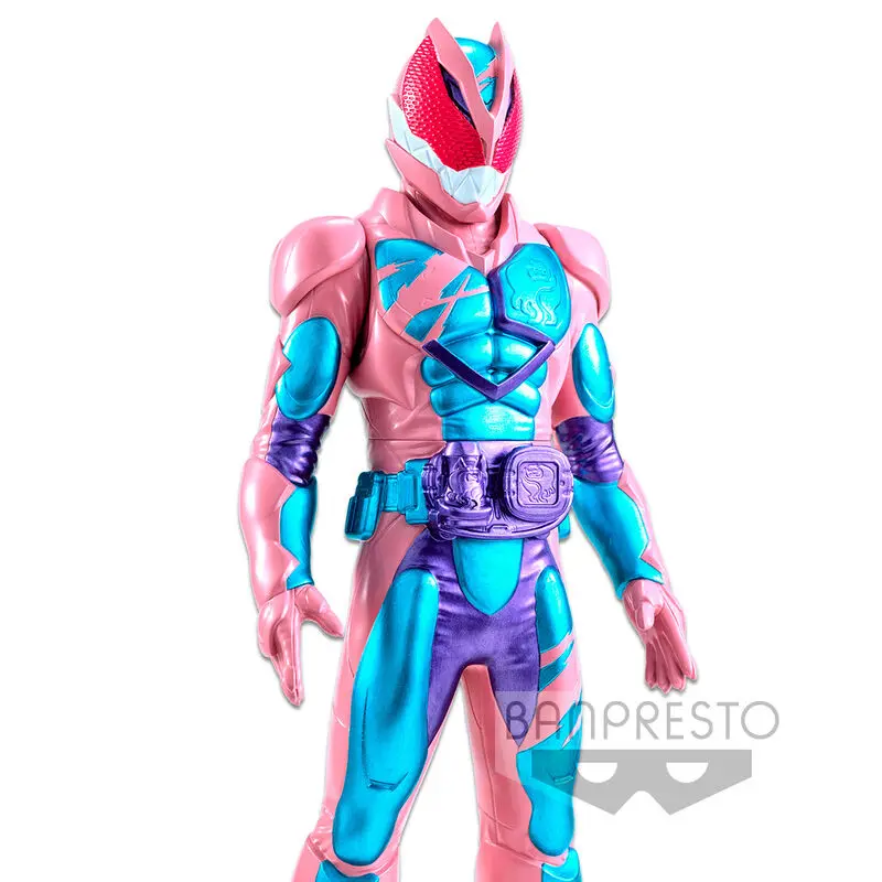 Kamen Rider Revice Soft Vinyl Style Hero's Statue Kamen Rider Revi Rex Genome 26 cm product photo