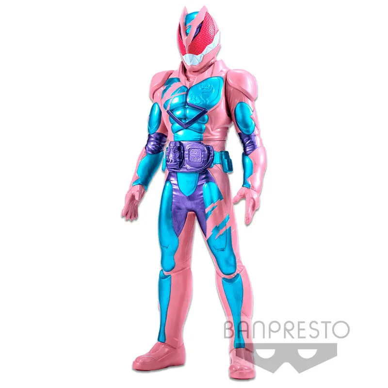 Kamen Rider Revice Soft Vinyl Style Hero's Statue Kamen Rider Revi Rex Genome 26 cm product photo