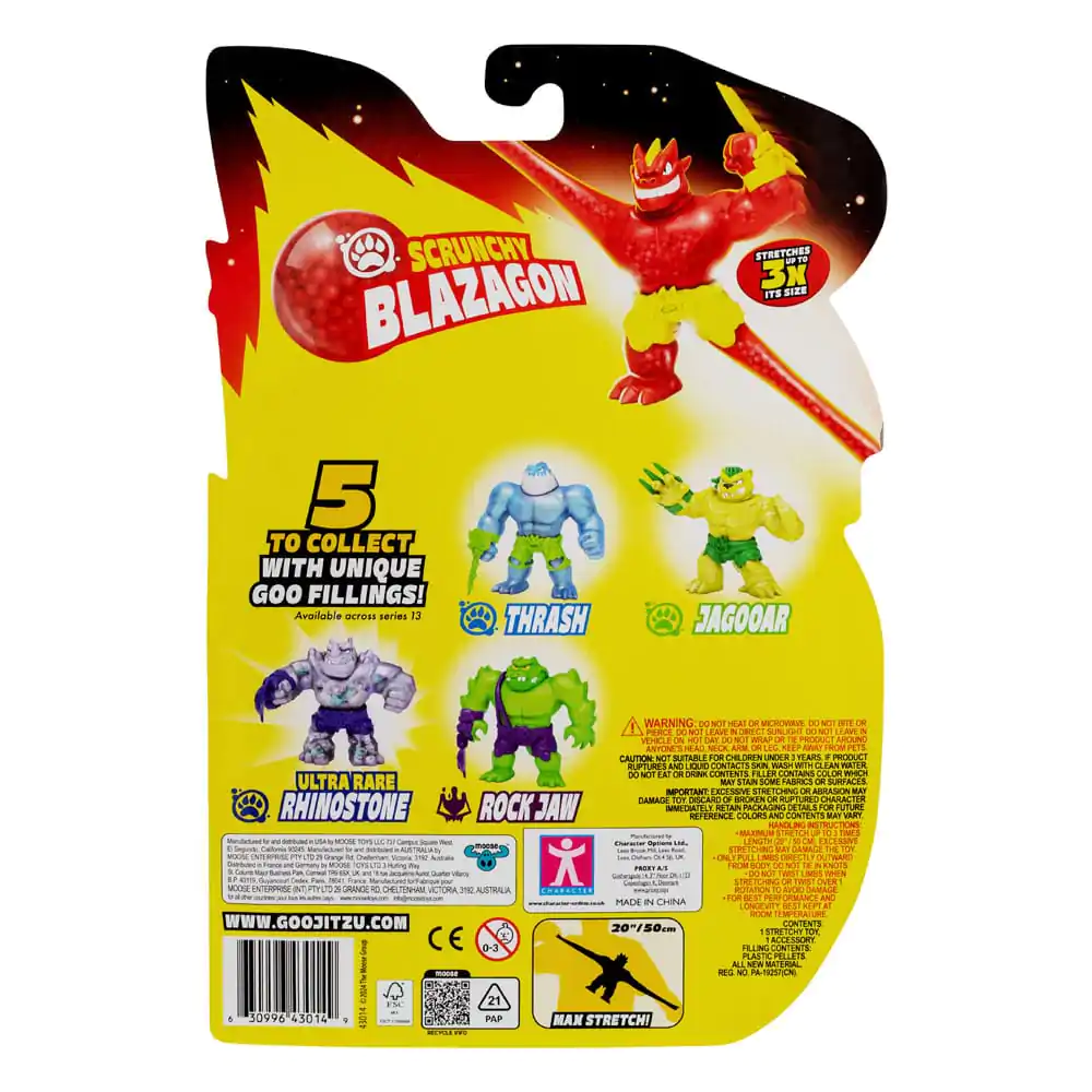 Heroes of Goo Jit Zu Meteor Madness Stretch Figure Blazagon 13 cm product photo