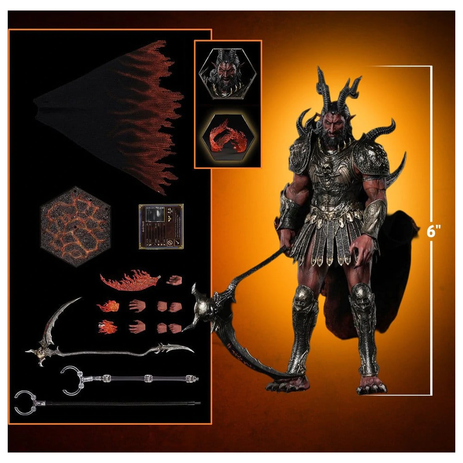 Heroes of Might and Magic III Action Figure 1/12 Arch Devil (Deluxe Version) 15 cm product photo