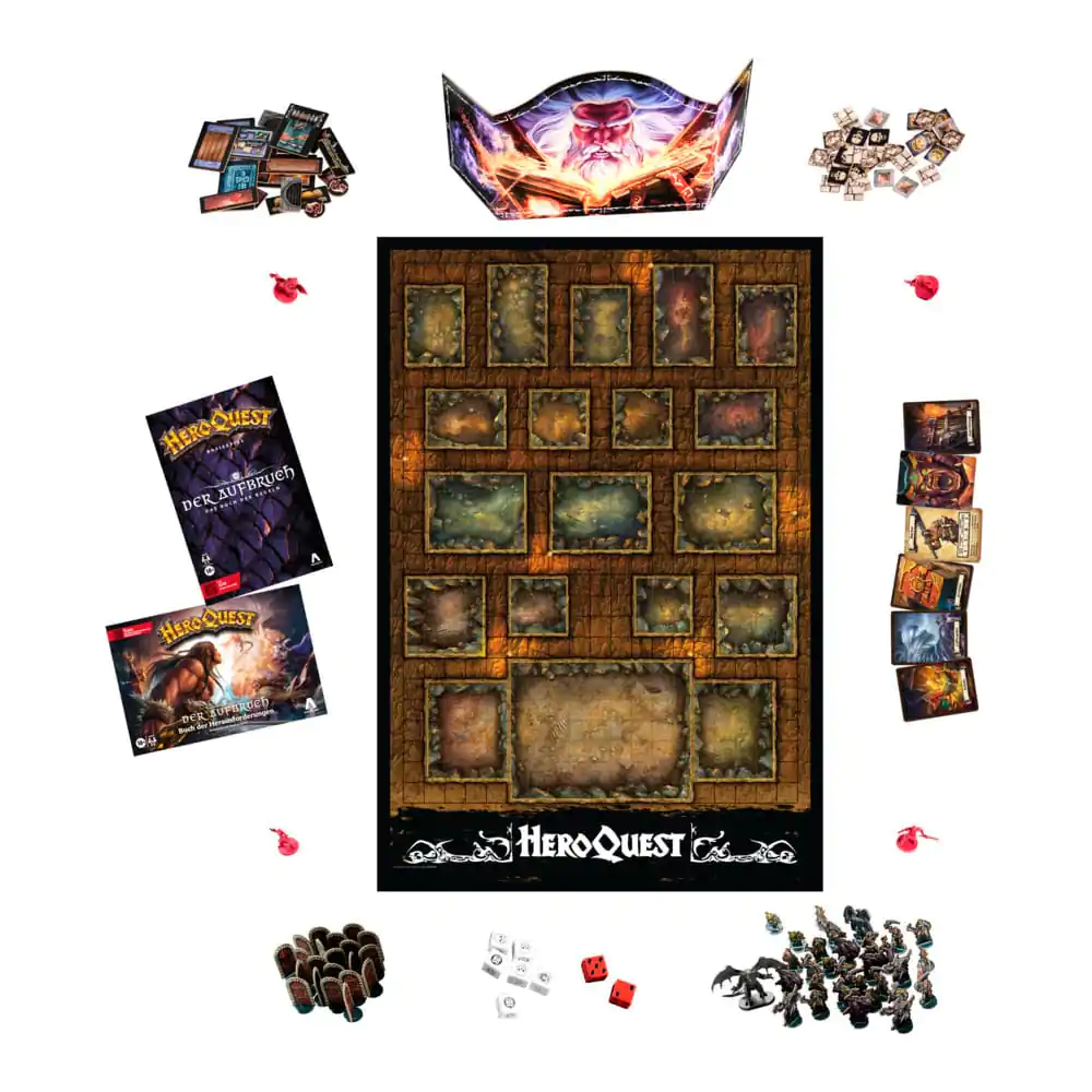 HeroQuest Board Game Der Aufbruch *German Version* product photo