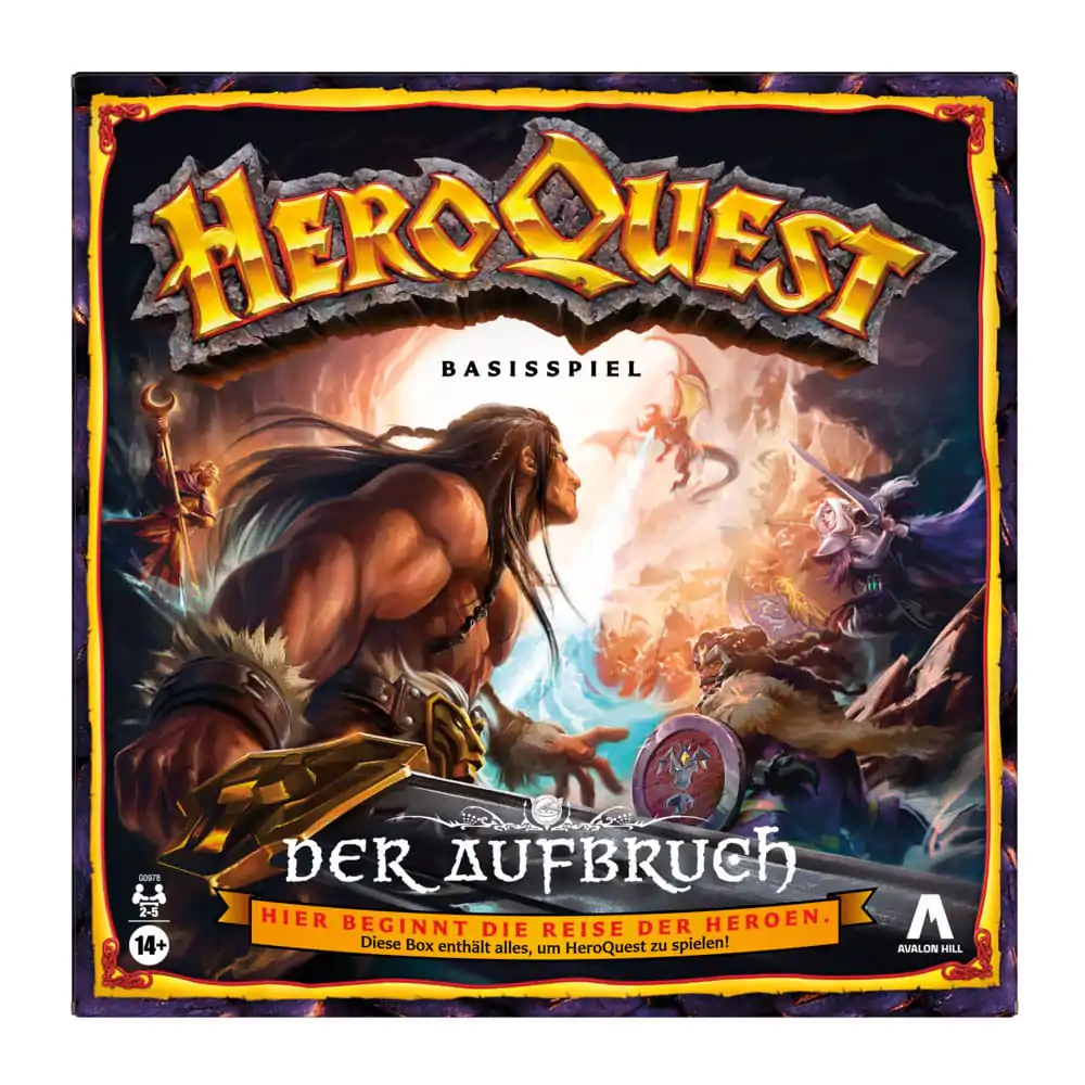 HeroQuest Board Game Der Aufbruch *German Version* product photo