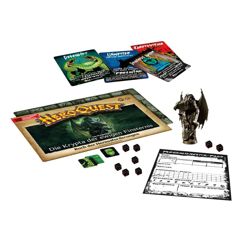 HeroQuest Board Game Expansion Die Krypta der ewigen Finsternis Quest Pack *German Version* product photo