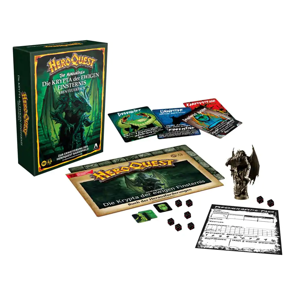 HeroQuest Board Game Expansion Die Krypta der ewigen Finsternis Quest Pack *German Version* product photo