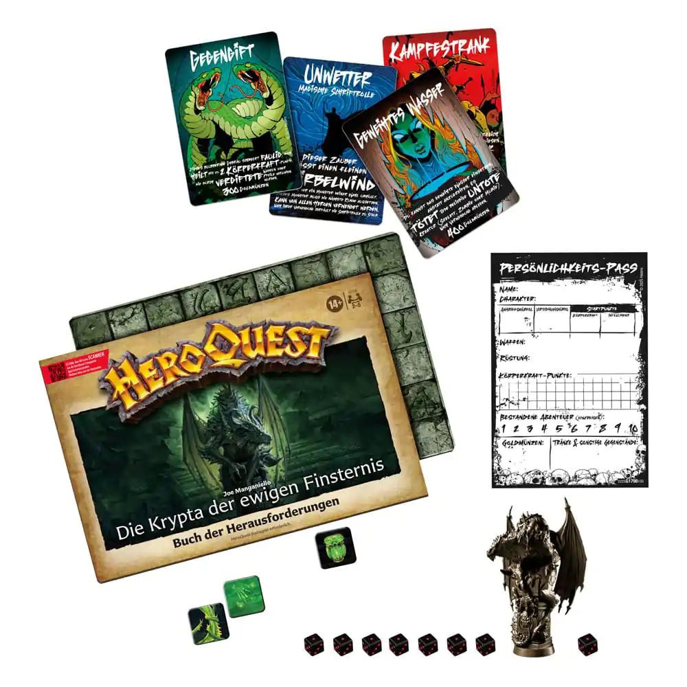 HeroQuest Board Game Expansion Die Krypta der ewigen Finsternis Quest Pack *German Version* product photo
