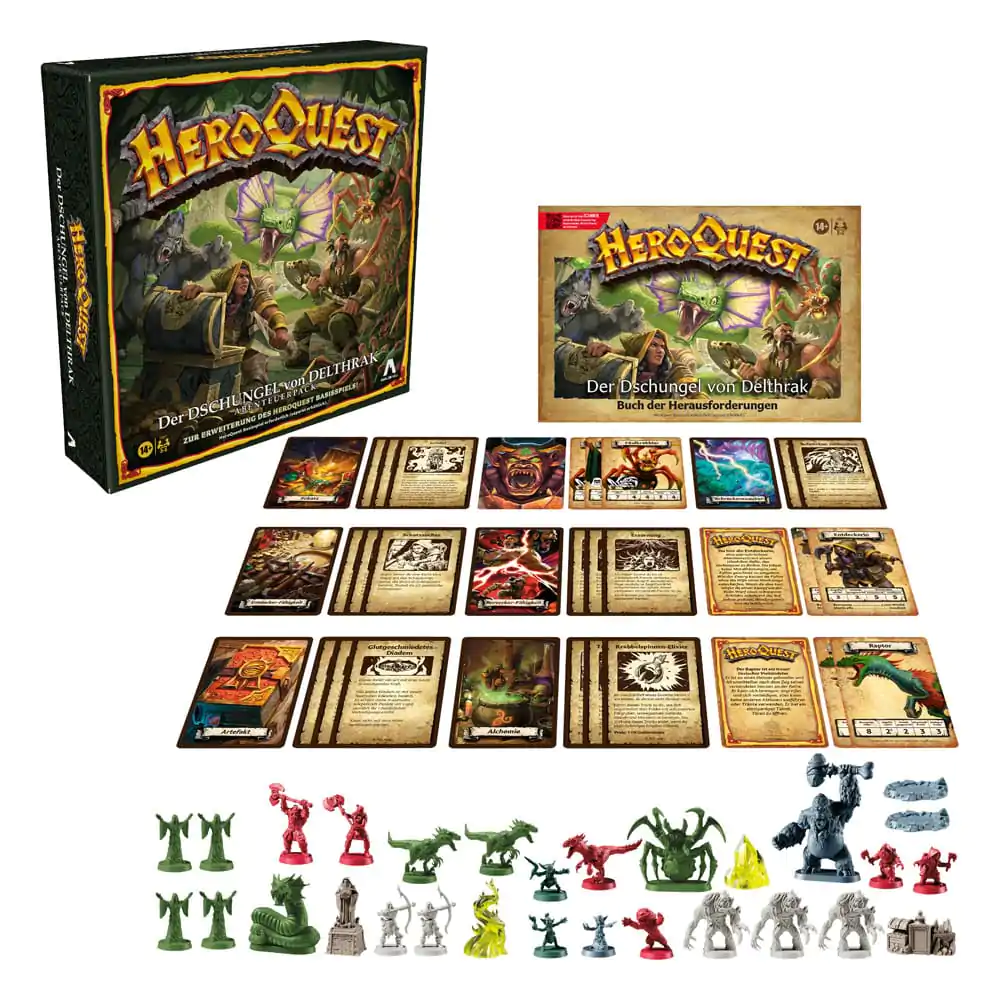 HeroQuest Board Game Expansion Der Dschungel von Delthrak Quest Pack *German Version* termékfotó