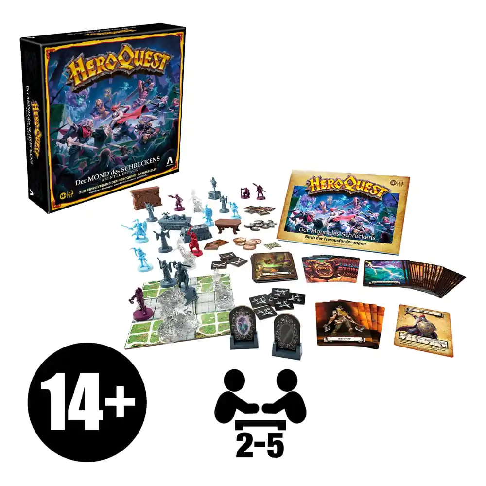 HeroQuest Board Game Expansion Der Mond des Schreckens Quest Pack *German Version* termékfotó