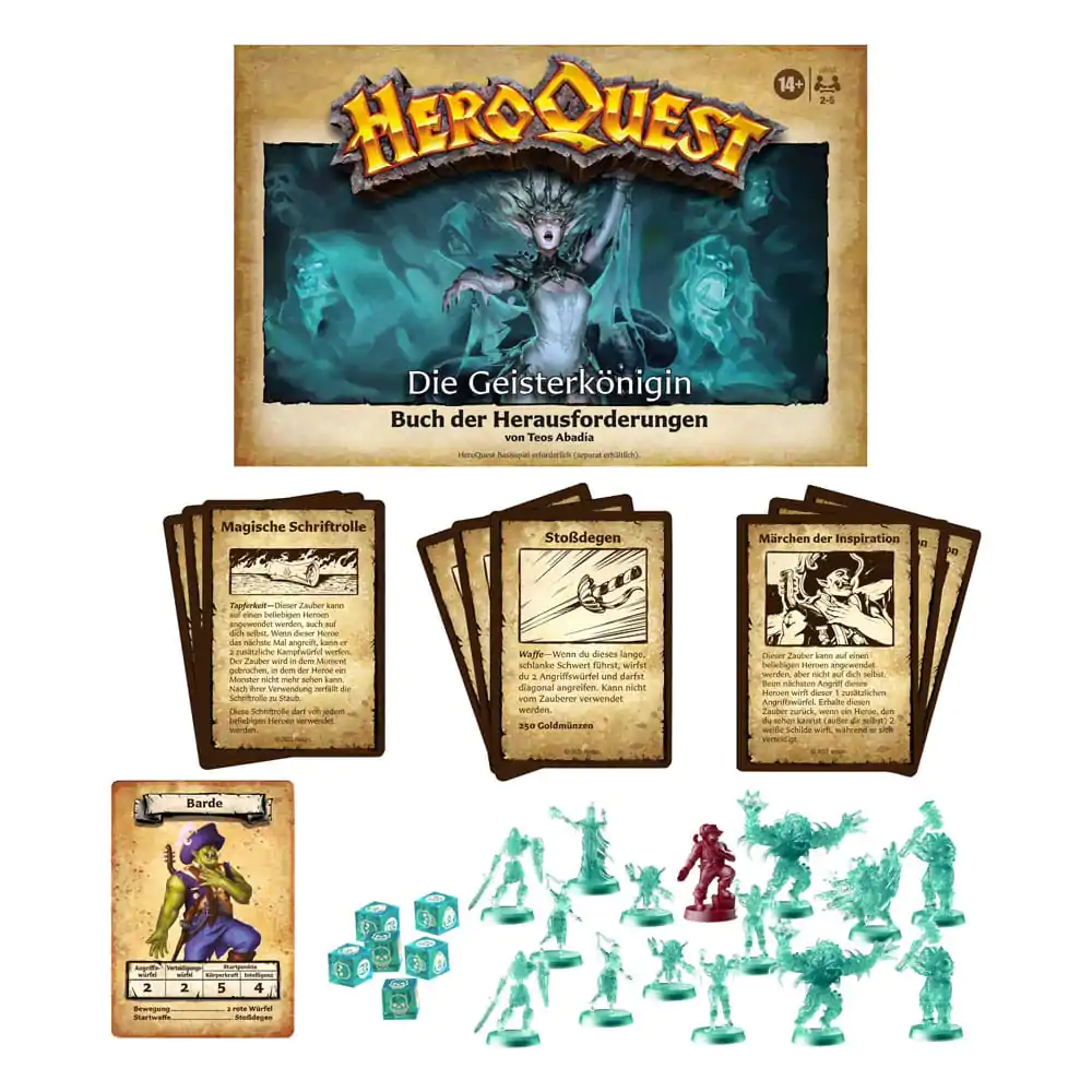 HeroQuest Board Game Expansion Die Geisterkönigin Quest Pack *German Version* termékfotó