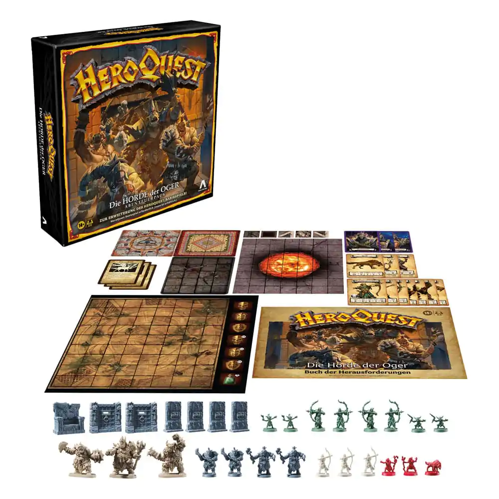 HeroQuest Board Game Expansion Die Horde der Oger Quest Pack *German Version* product photo