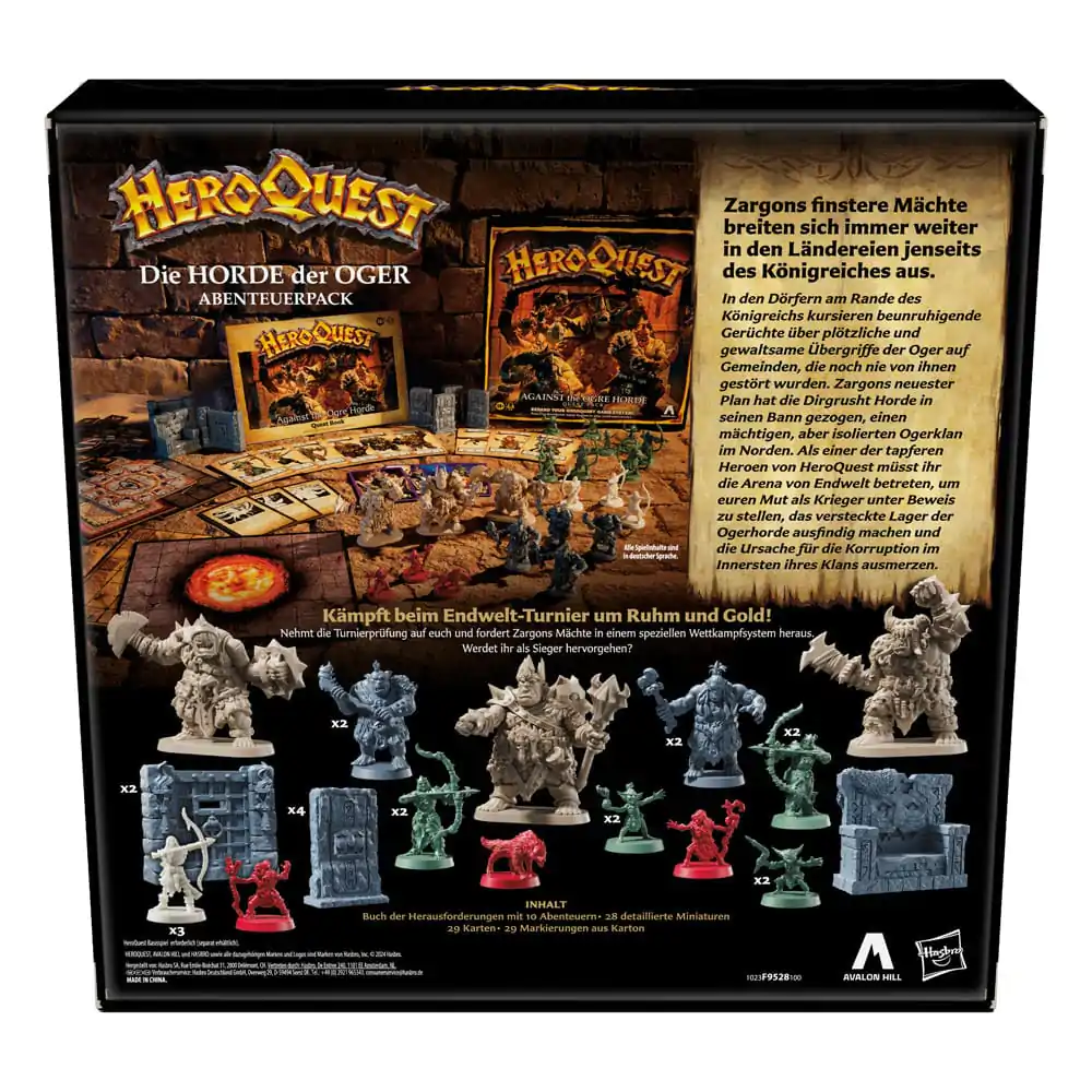 HeroQuest Board Game Expansion Die Horde der Oger Quest Pack *German Version* product photo
