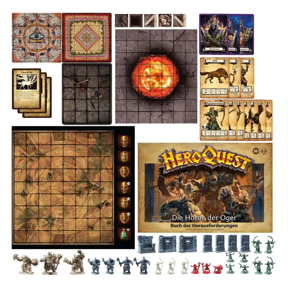 HeroQuest Board Game Expansion Die Horde der Oger Quest Pack *German Version* product photo