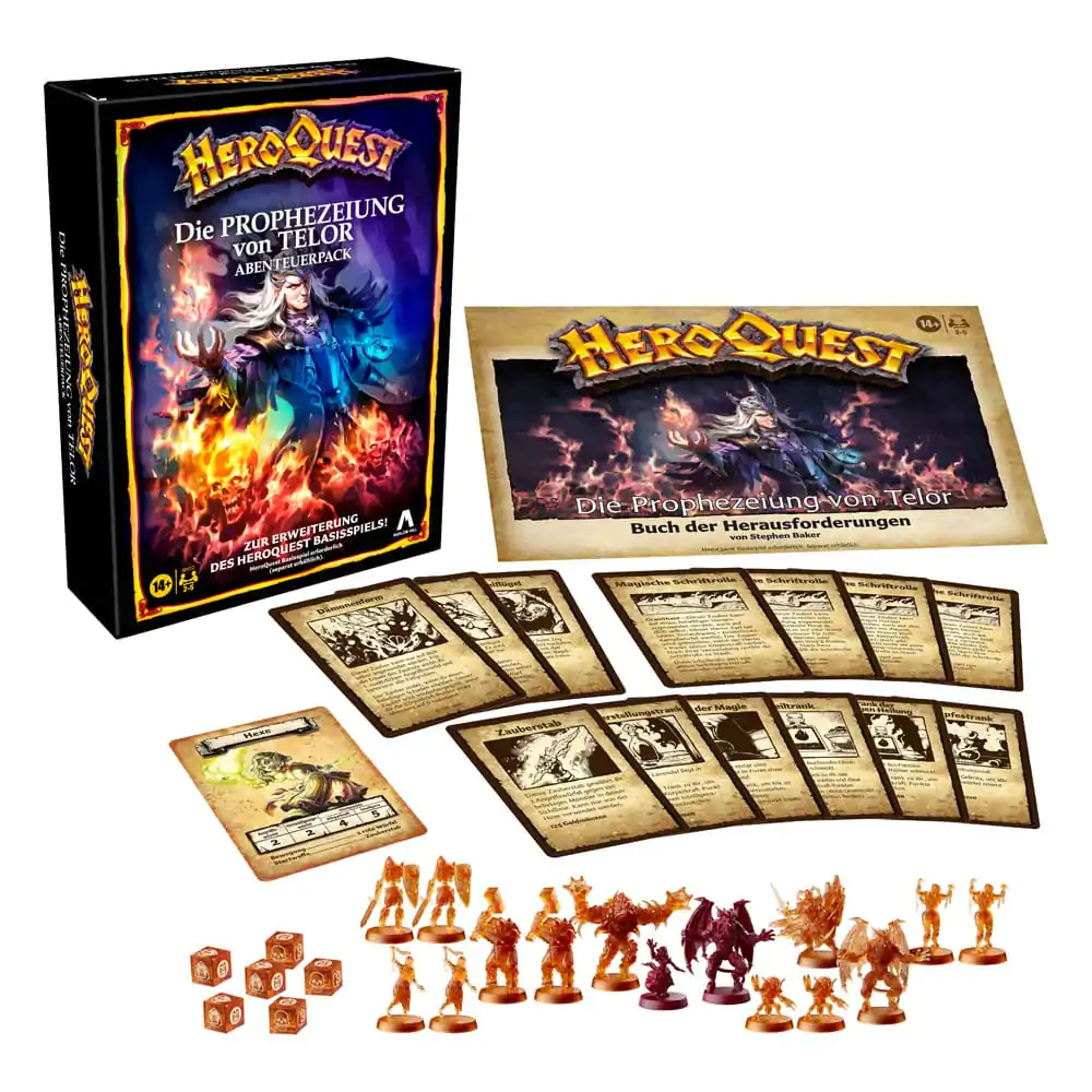 HeroQuest Board Game Expansion Die Prophezeiung von Telor Quest Pack *German Version* product photo