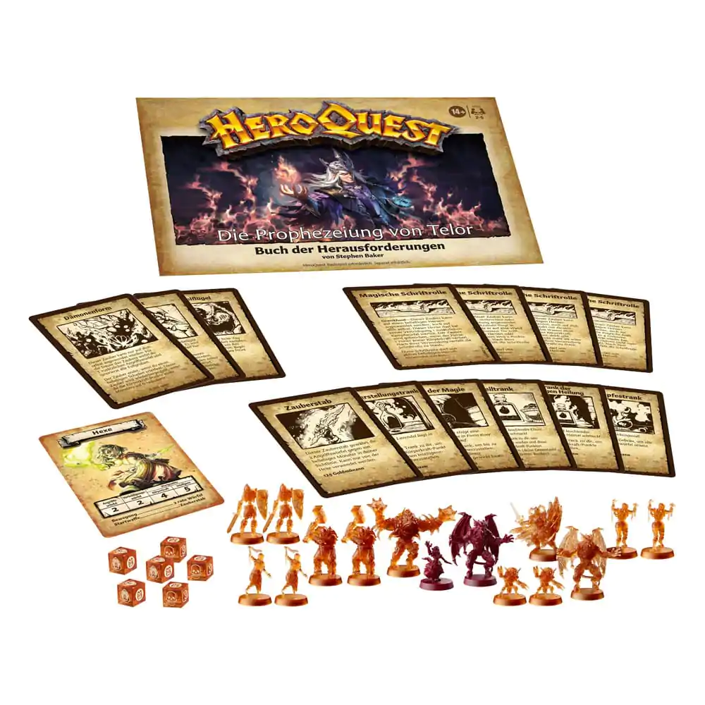 HeroQuest Board Game Expansion Die Prophezeiung von Telor Quest Pack *German Version* product photo