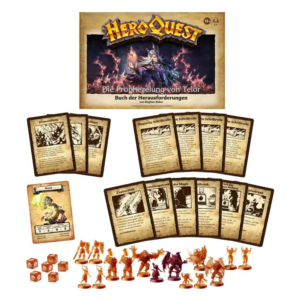 HeroQuest Board Game Expansion Die Prophezeiung von Telor Quest Pack *German Version* product photo