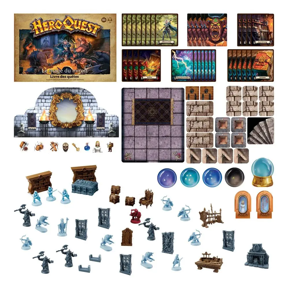 HeroQuest Board Game Expansion Die Spiegelmagierin Quest Pack *German Version* termékfotó