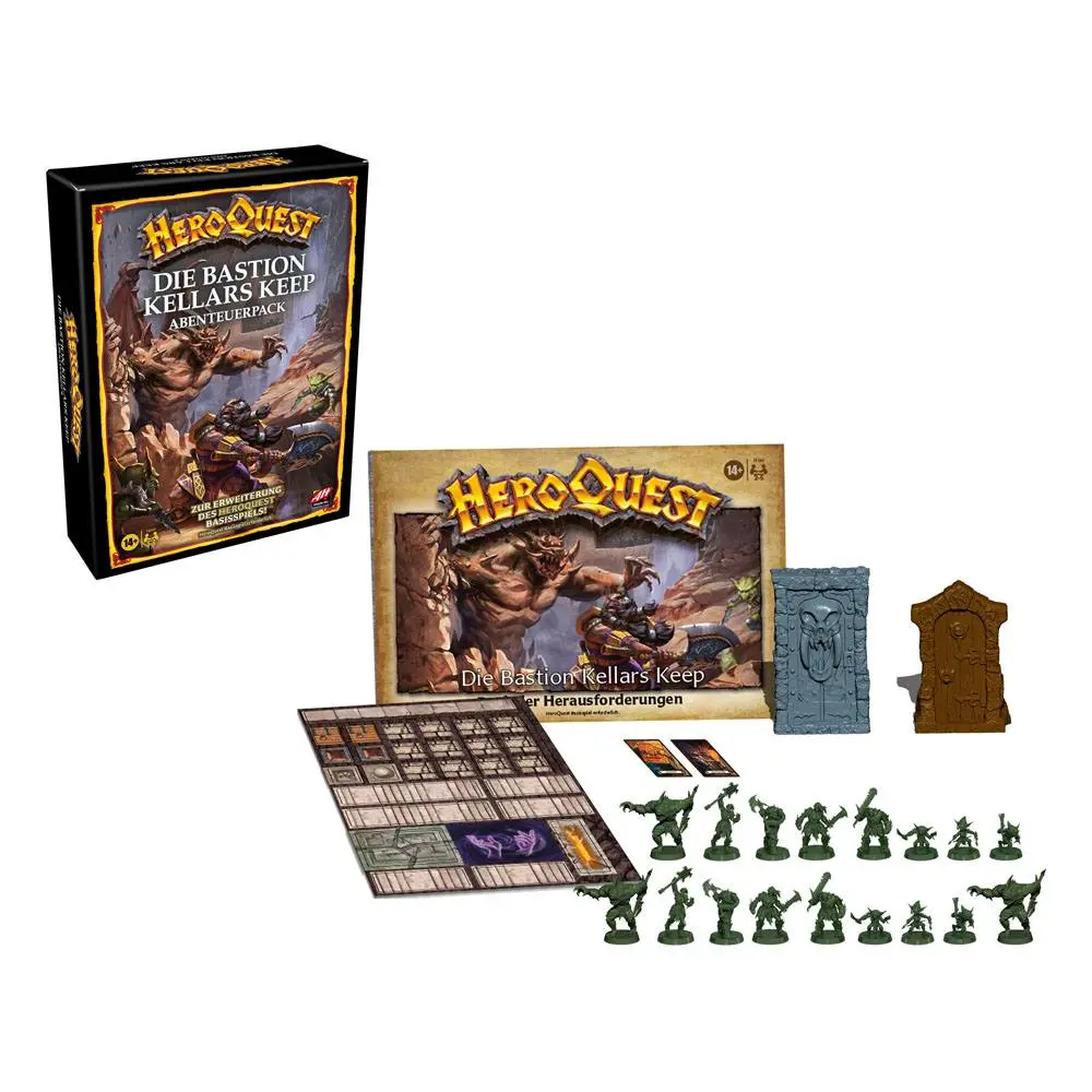 HeroQuest Board Game Expansion HeroQuest Die Bastion Kellars Keep Quest Pack german product photo