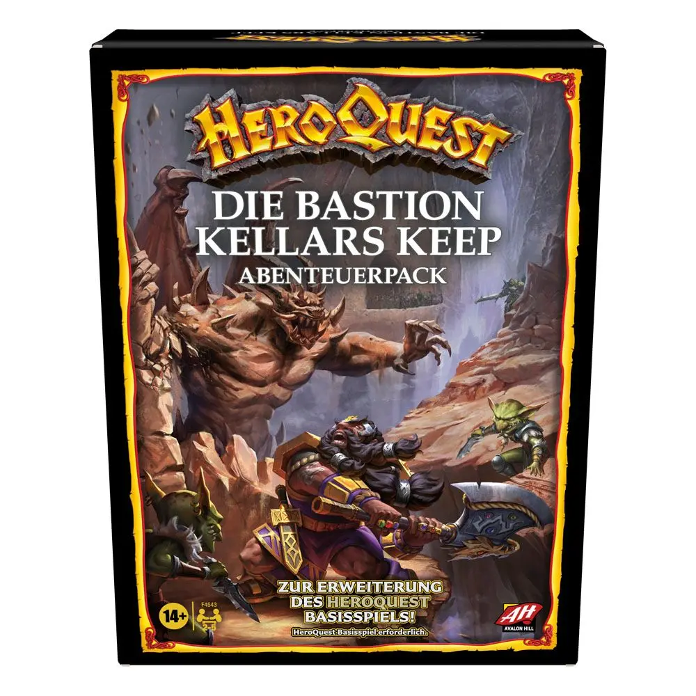 HeroQuest Board Game Expansion HeroQuest Die Bastion Kellars Keep Quest Pack german product photo