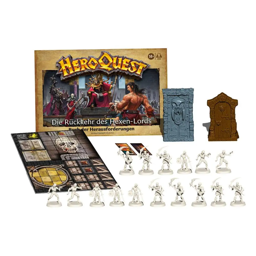 HeroQuest Board Game Expansion HeroQuest Die Rückkehr des Hexen-Lords Quest Pack german product photo