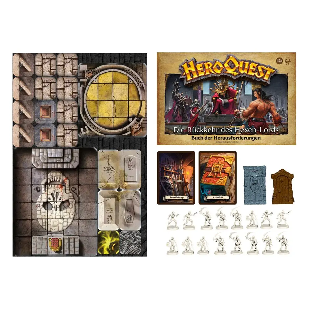 HeroQuest Board Game Expansion HeroQuest Die Rückkehr des Hexen-Lords Quest Pack german product photo