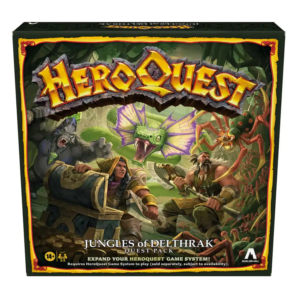 HeroQuest Board Game Expansion Jungles of Delthrak Quest Pack *English Version* termékfotó