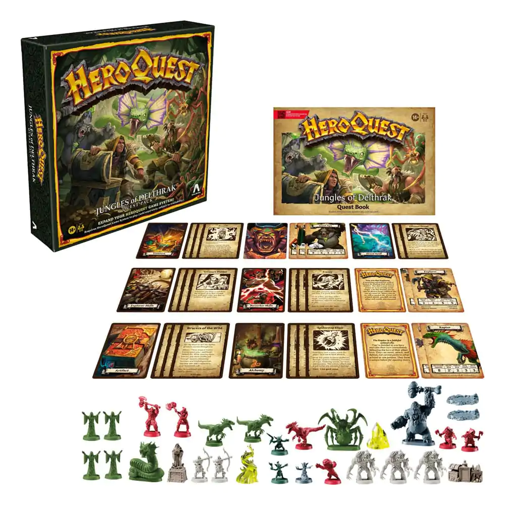 HeroQuest Board Game Expansion Jungles of Delthrak Quest Pack *English Version* termékfotó