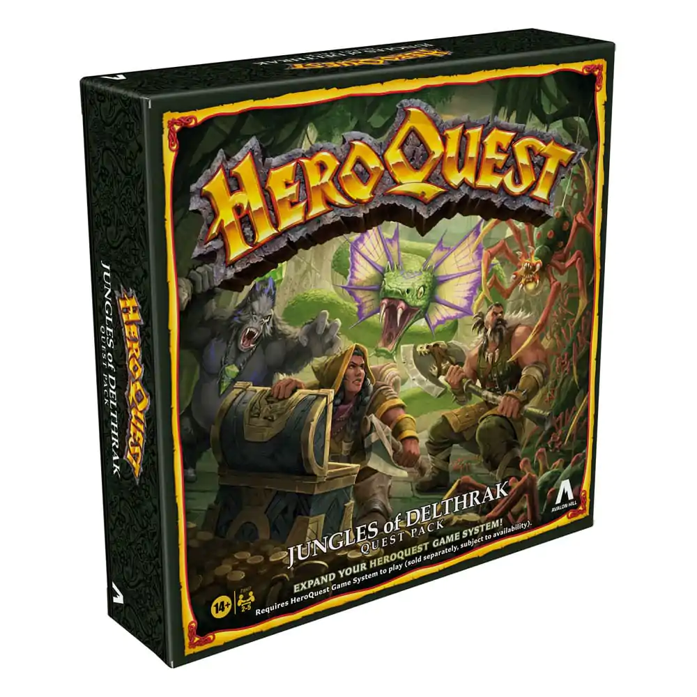 HeroQuest Board Game Expansion Jungles of Delthrak Quest Pack *English Version* termékfotó