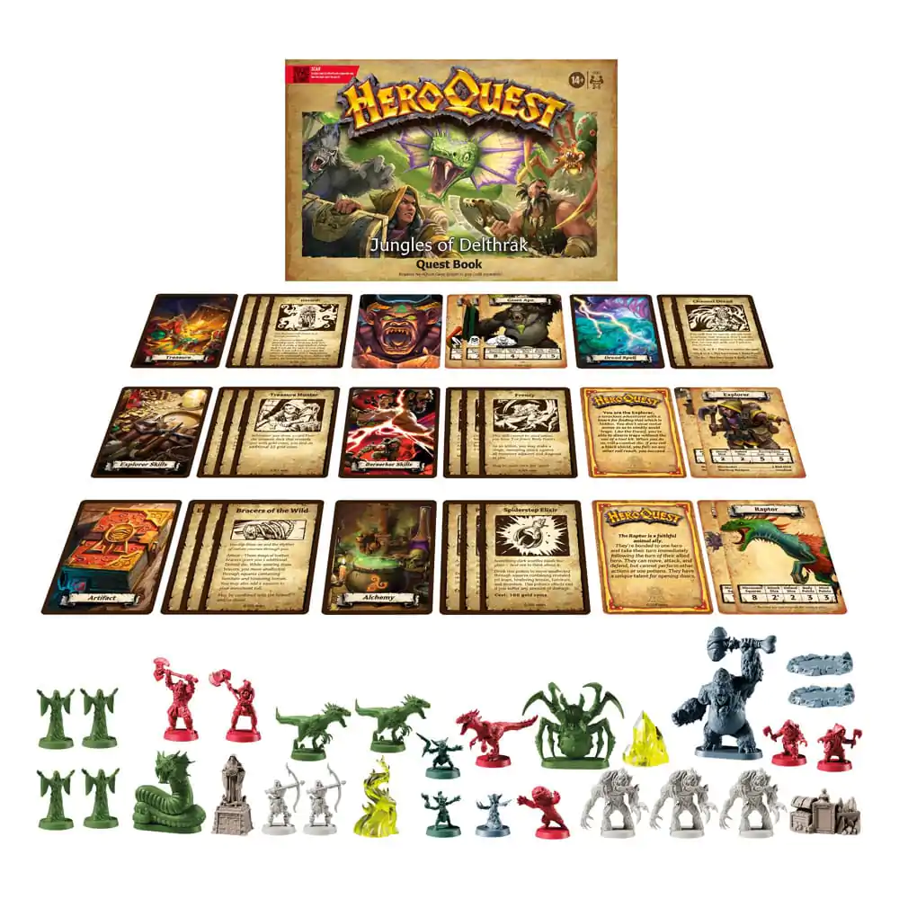 HeroQuest Board Game Expansion Jungles of Delthrak Quest Pack *English Version* termékfotó