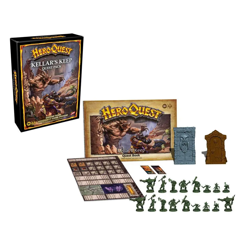 HeroQuest Board Game Expansion Kellar&#039;s Keep Quest Pack english product photo