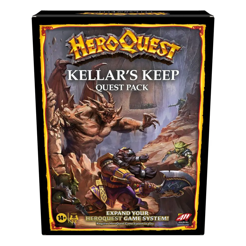 HeroQuest Board Game Expansion Kellar&#039;s Keep Quest Pack english product photo