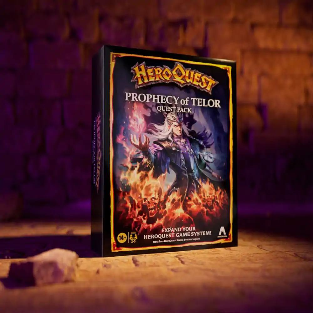 HeroQuest Board Game Expansion Prophecy of Telor Quest Pack *English Version* product photo